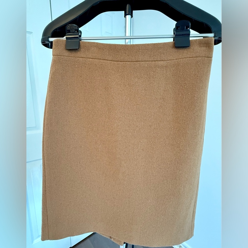 J. Crew Factory Tan Pencil Skirt